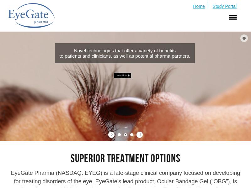 EyeGate Pharmaceuticals, Inc. Soared