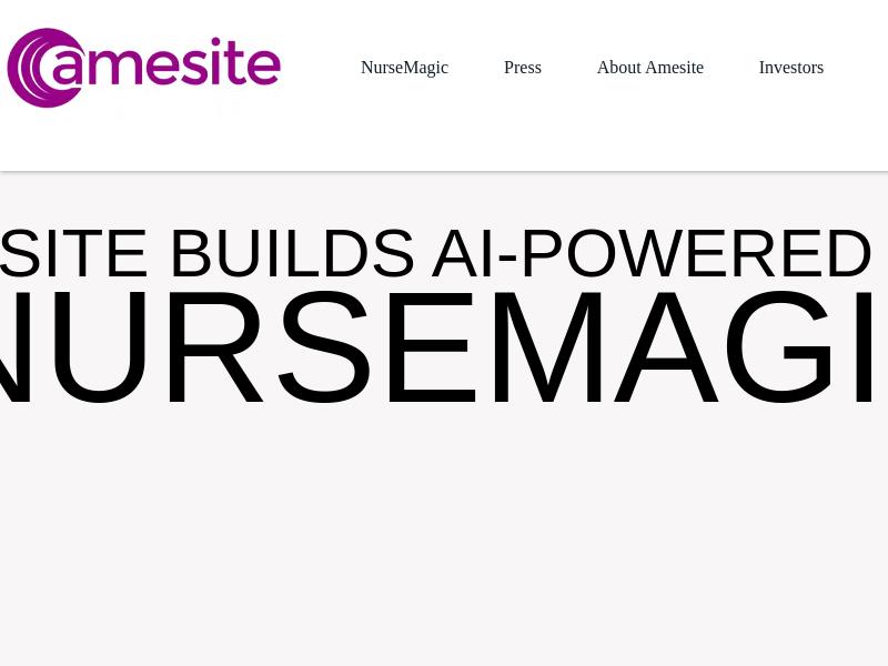 A Day Up For Amesite Inc.